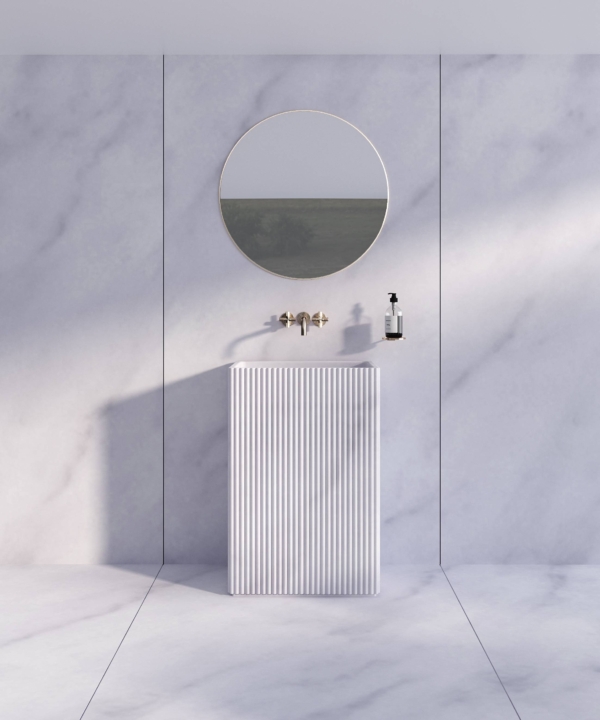 Freestanding Wash Basin - Flute