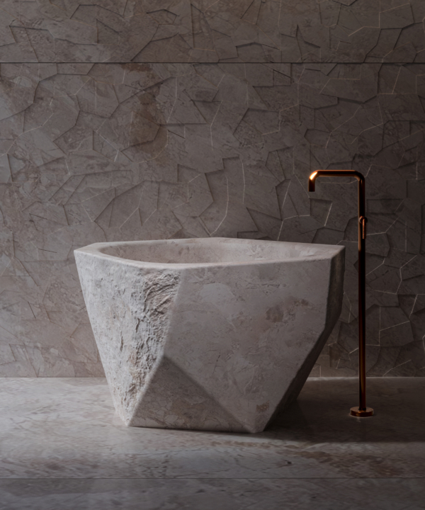 Monolithic Tub - Geode
