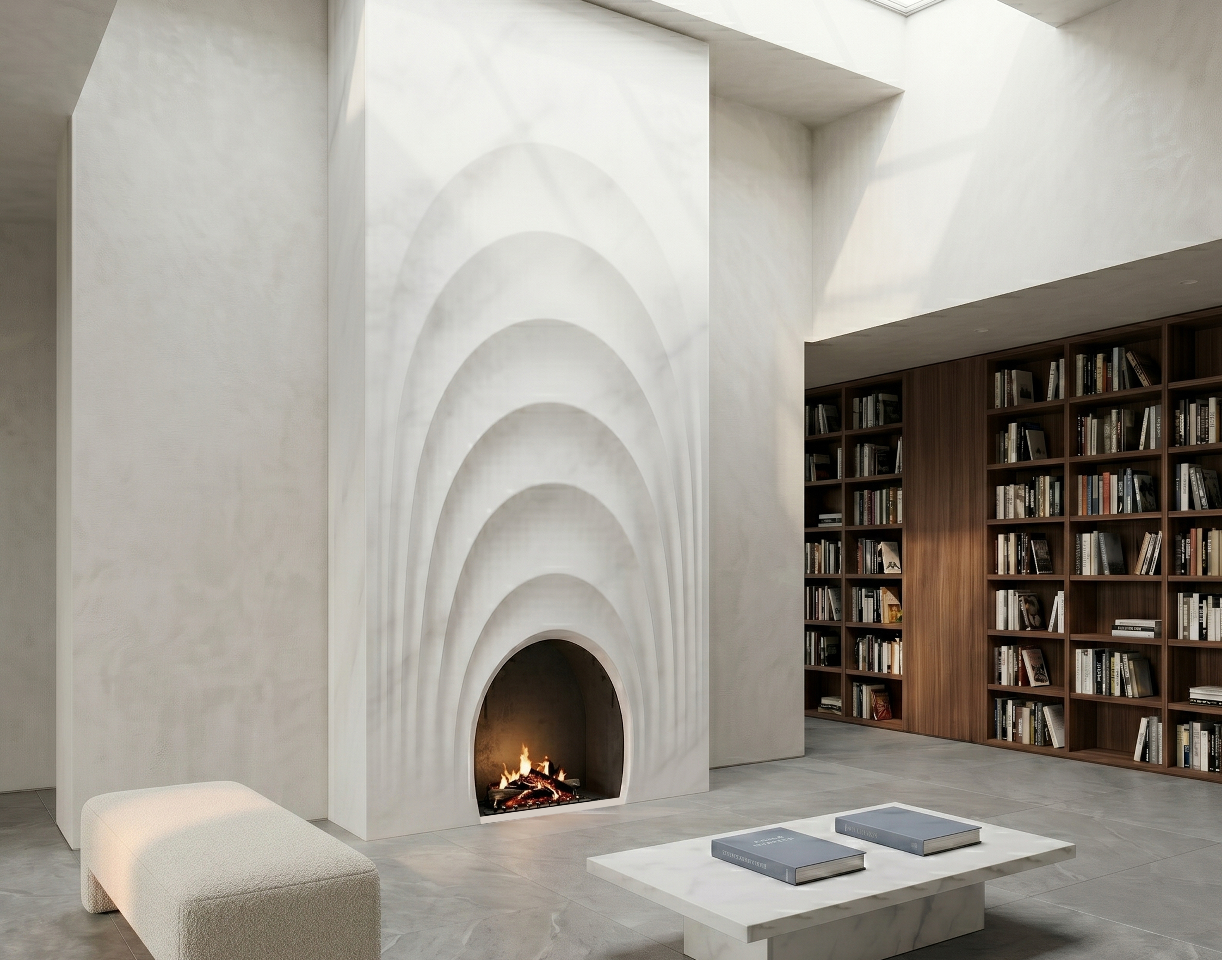 Cadence fireplace facia