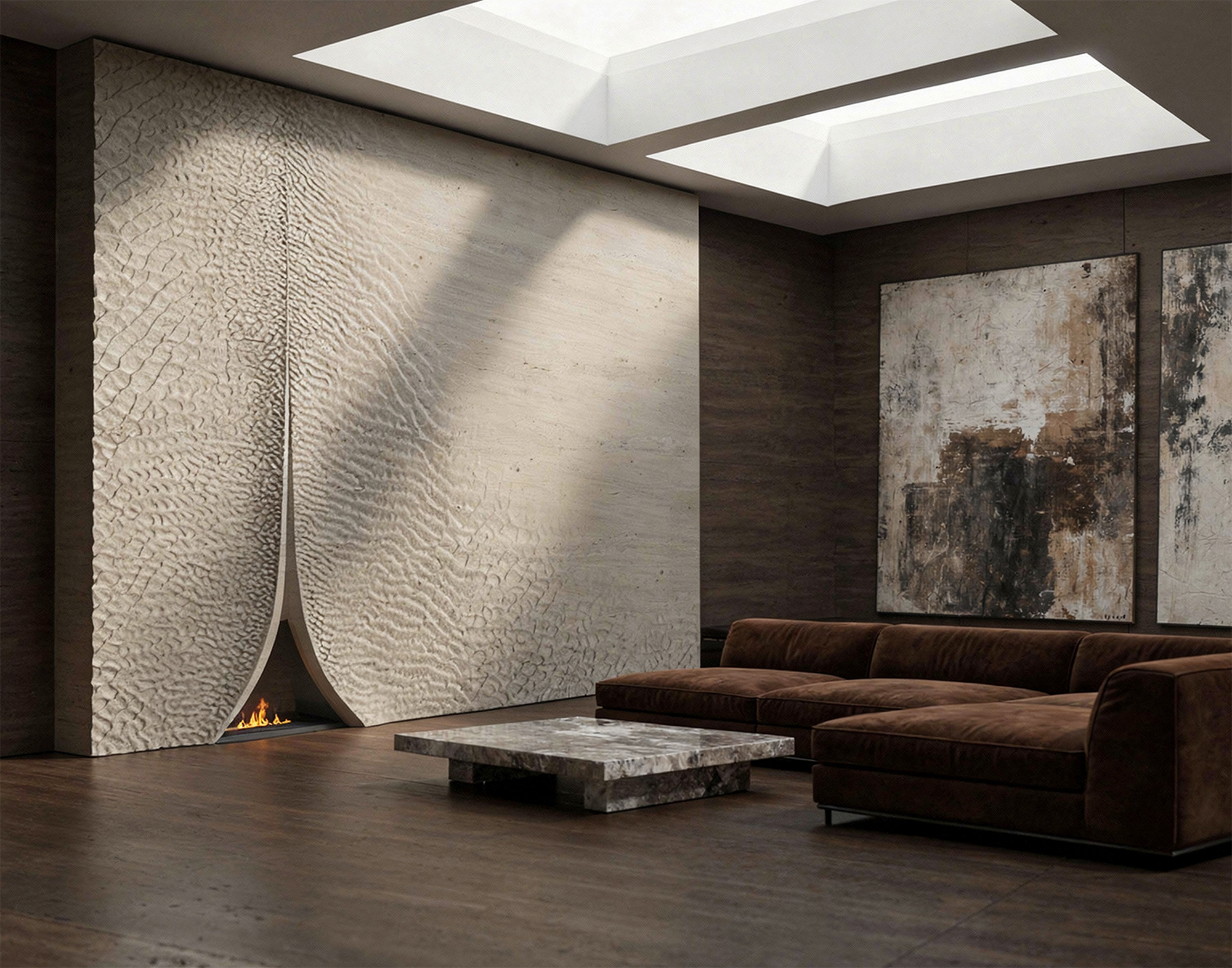 Emerge fireplace facia